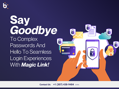 🚀 Hello to seamless login experiences with Magic Link! branding design ehr ehr software illustration logo ui ux