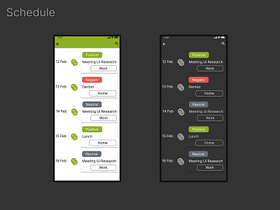 #Dailyui071 Schedule branding dailyui design figma graphic design illustration logo mobile app schedule shedule ui shedule ui design ui ux vector web designer web web drsign