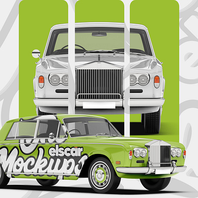 Luxury Car Mockup - 006 3d advertising branding design graphic design graphics illustration logo marketing