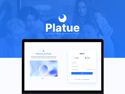 Web App Design - Platue dashboard design design elimostudio project management software ui user inteface uxui web app design web design website design