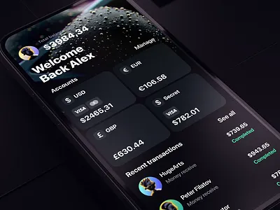 Finance mobile app 3D animation 3d 3d animation 3d app ai ai app app design app interface app ui application apps ui crypto wallet e commerce ecommerce finance financial app fintech ios app mobile mobile app mobile app design