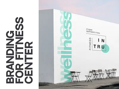 Brand design for Fitness center brand identity branding branding logo design fitness fitness branding fitness logo graphic design logo logo concept logo design logo inspiration logo maker logotype minimal modern logo print vector wellness