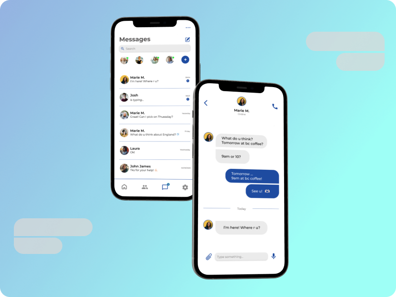 Daily UI #013 - Direct Messaging 013 dailyui dailyuichallenge design directmessage ui uidesign ux