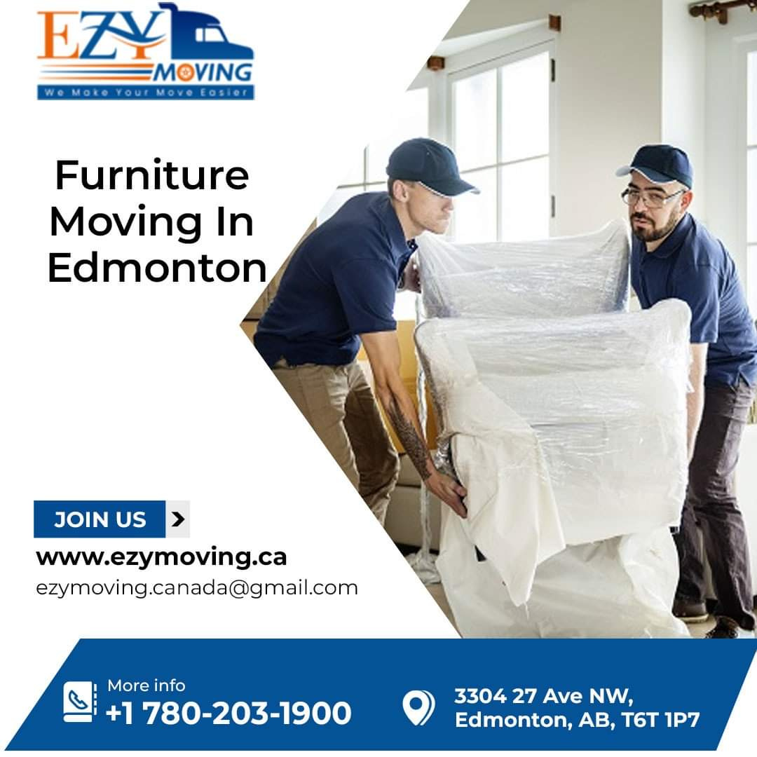 Furniture Moving In Edmonton by Ezymoving on Dribbble