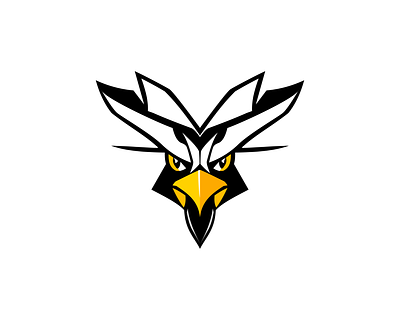 Elegant Eagle Head Logo branding design graphic design icon illustration logo typography ui ux vector