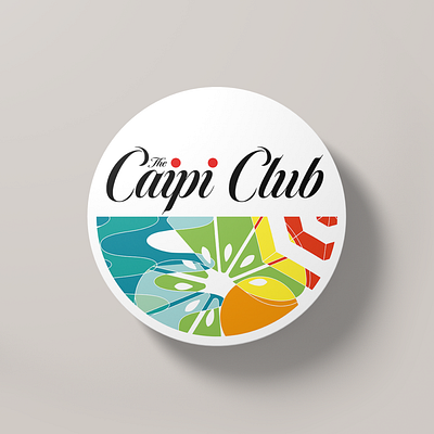 The Caipi Club adobe bold colours branding design graphic design illustration illustrator logo