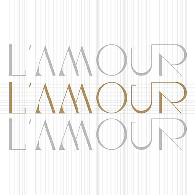 L'AMOUR brandidentity branding design graphic design identity illustration logo logo design