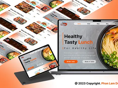Shrimp Restaurant Landing Page branding figma food landing page landing page restaurant landing page ui