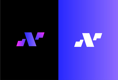 Modern Letter N logo design branding design graphic design letter logo logo logo design logotype modern n logo