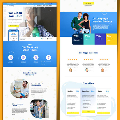 💥💥Cleaning Website Design🔥 business website design nft nft website wordpress wordpress website