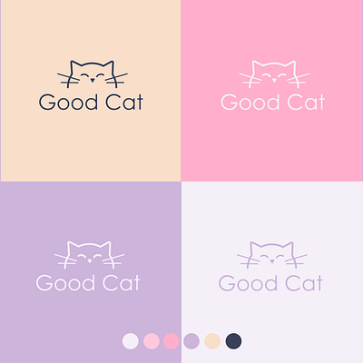 Logo cat design graphic design illustration logo