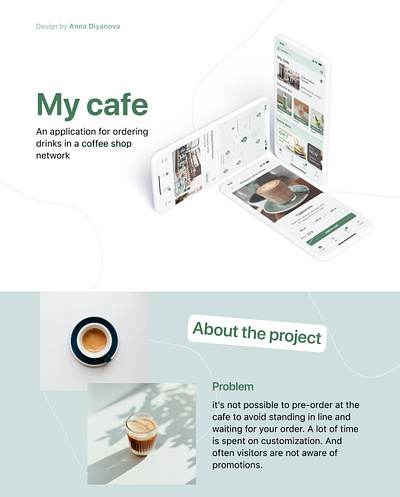 Cafe Mobile App app appdesign cafe coffee mobile app ui design ux ux design uxui uxuidesign