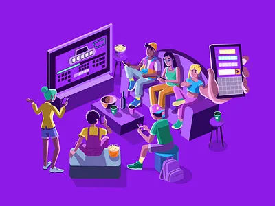 Words on Stream Party mode