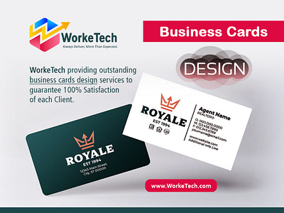 Business Cards business cards cards design design design service graphics design web design worketech