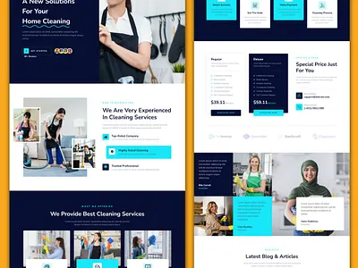 💥💥Cleaning Website Design🔥 business website design nft nft website wordpress wordpress website