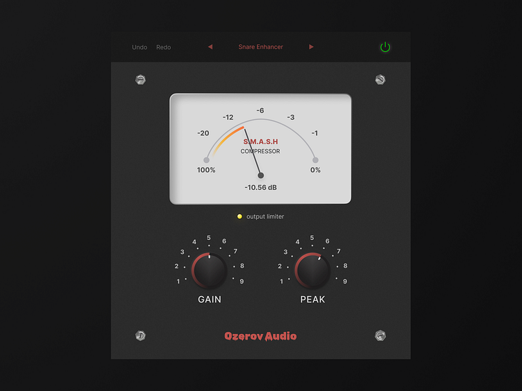 Vintage Compressor Plugin by Nikita Ozerov on Dribbble