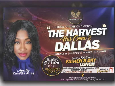 Church Post card design adobe illustrator adobe photoshop advertisement church design church program design flyer design graphic design logo