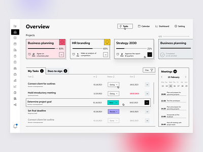 Task Manager manager tasks ui web