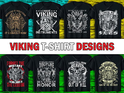 Viking Custom Vector T-Shirt Designs | Viking Vector T-Shirts fashion