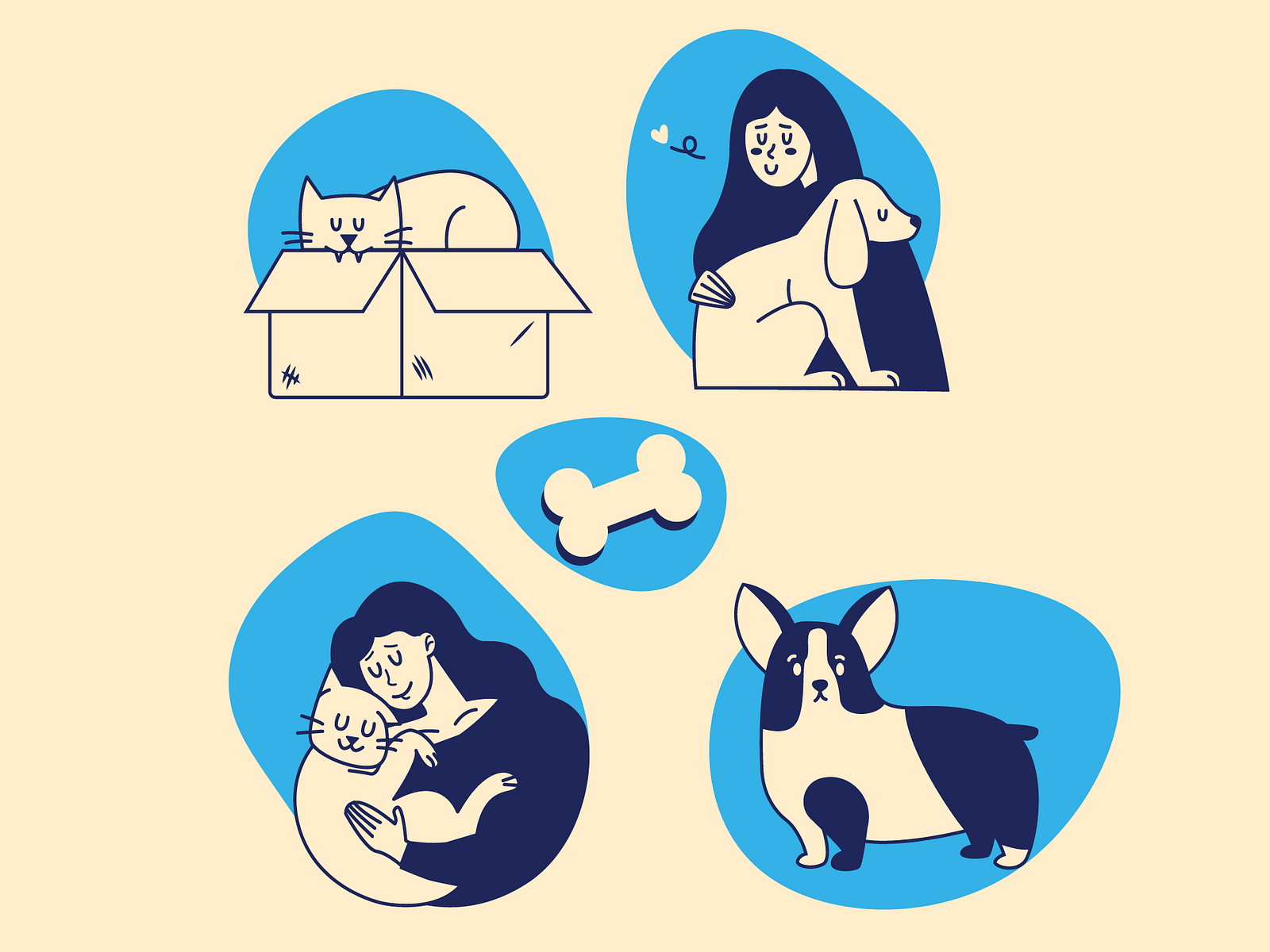 Shelter Stickers By Sofiia Dmitrieva On Dribbble