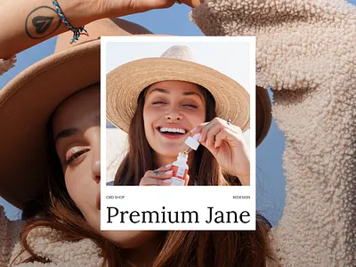 PJ Redesign Case branding cannabis cbd cosmetics design ecommerce graphic design health home page online shop product design product page shopping store ui user interface ux web web design website
