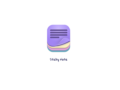 Sticky Note app clean design design system google seed icon icon app illustration logo mobile note notes pixelart sticky sticky note ui