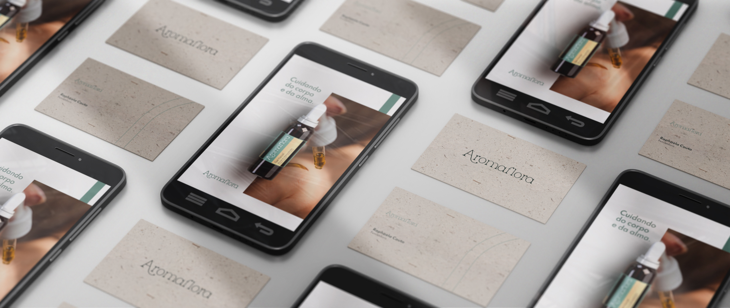 Aromaflora - Branding and Corporate Identity for Aromaflora brand brand design brand designer branding corporate identity cosmetic design design de marca graphic design graphic designer identity logo logo design logo designer marca visual identity