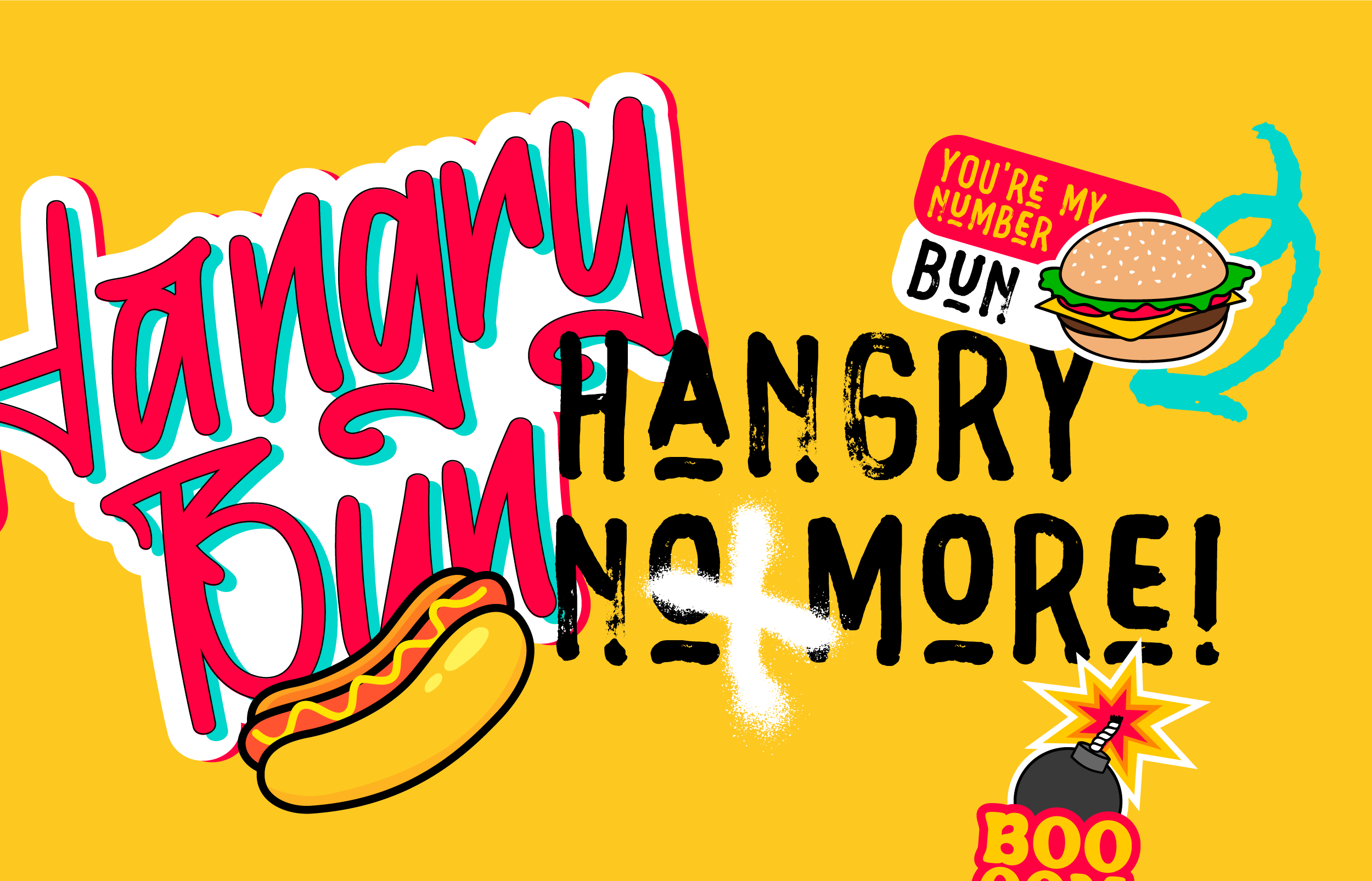 Hangry Bun by Redmark on Dribbble