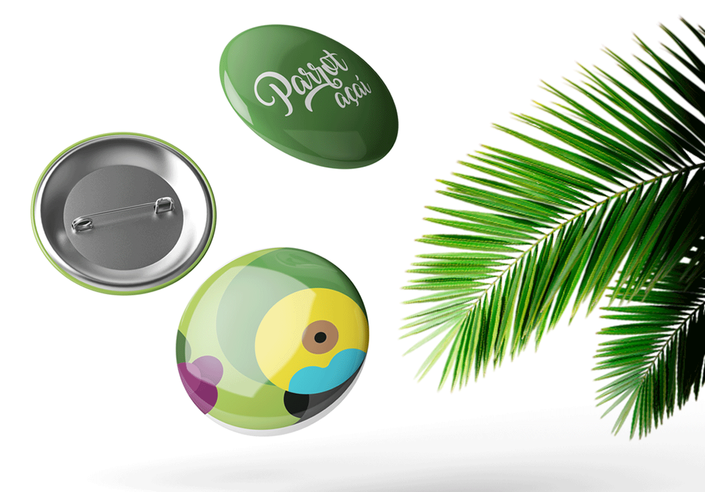 PARROT AÇAÍ - Identidade Visual / Visual Identity brand branding design graphic design illustration logo vector visual design visual identity
