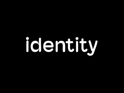 IDENTITY 2d animation animation font graphic design identity illustration kinetic morphing motion graphics typography
