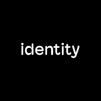 IDENTITY 2d animation animation font graphic design identity illustration kinetic morphing motion graphics typography