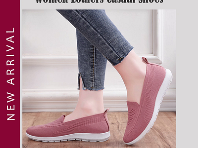 Loafer shoes Gif type Video branding design graphic design illustration motion graphics ui