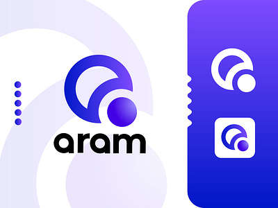 Modern logo design | aram logo design 3d animation branding graphic design graphicdesigner logo logo designer modernlogo design motion graphics