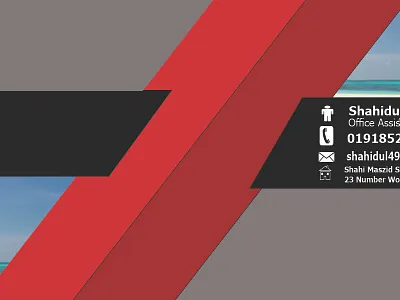 Business card. graphic design