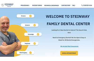 Dental Office Landing Page branding