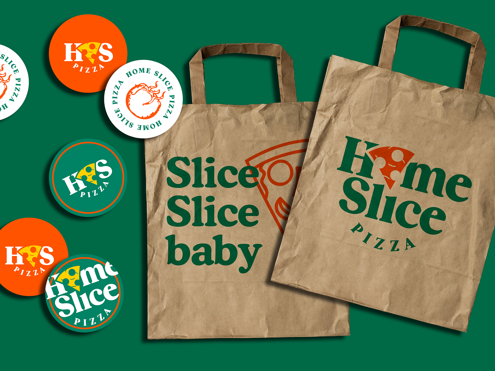 Home Slice Pizza by Redmark on Dribbble
