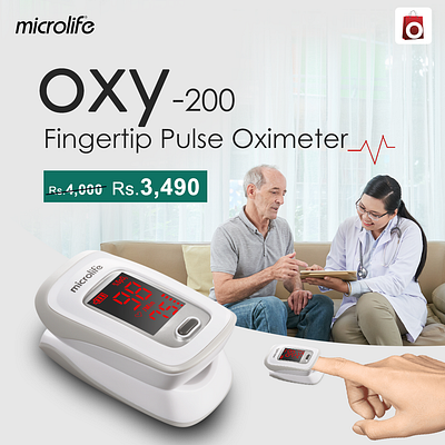 Oximeter Social Media post branding design graphic design illustration motion graphics ui