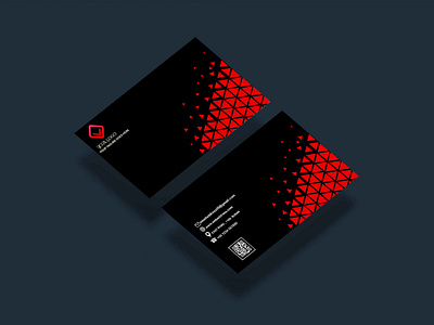 Business visiting minimalist card design 3d branding business card graphic design