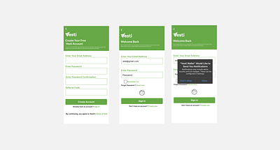 Replicating the fintech app (Vesti) design graphic design illustration ui ux