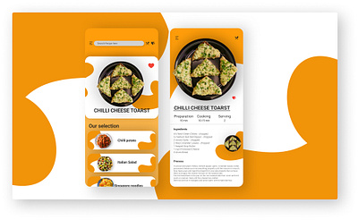 #DailyUI, Day-040:- Recipe branding concept dailydesign dailyui dailyuichallenge design food graphic design illustration logo recipe ui vector