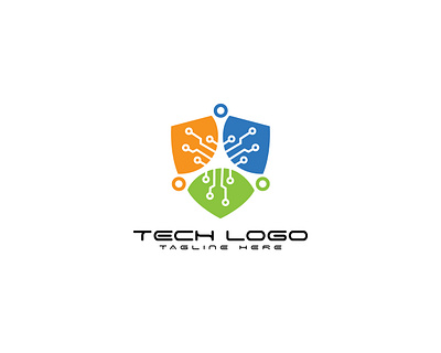 technology logo identity iot enabled
