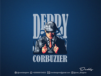 Deddy Corbuzier Logo @corbuzier branding deddy corbuzier design graphic design identity illustration logo mark masterdeddycorbuzier tshirt vector