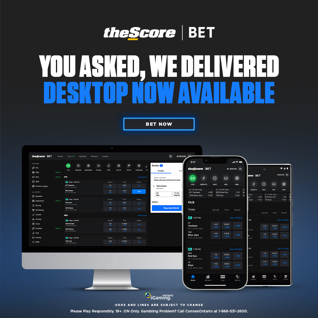 TheScore Bet - Now For Desktop! By Ian Dalley For TheScore On Dribbble