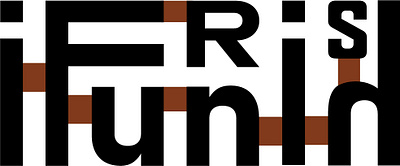 Logo for an interior design company named IFURNISH. adobe illustrator logo vector