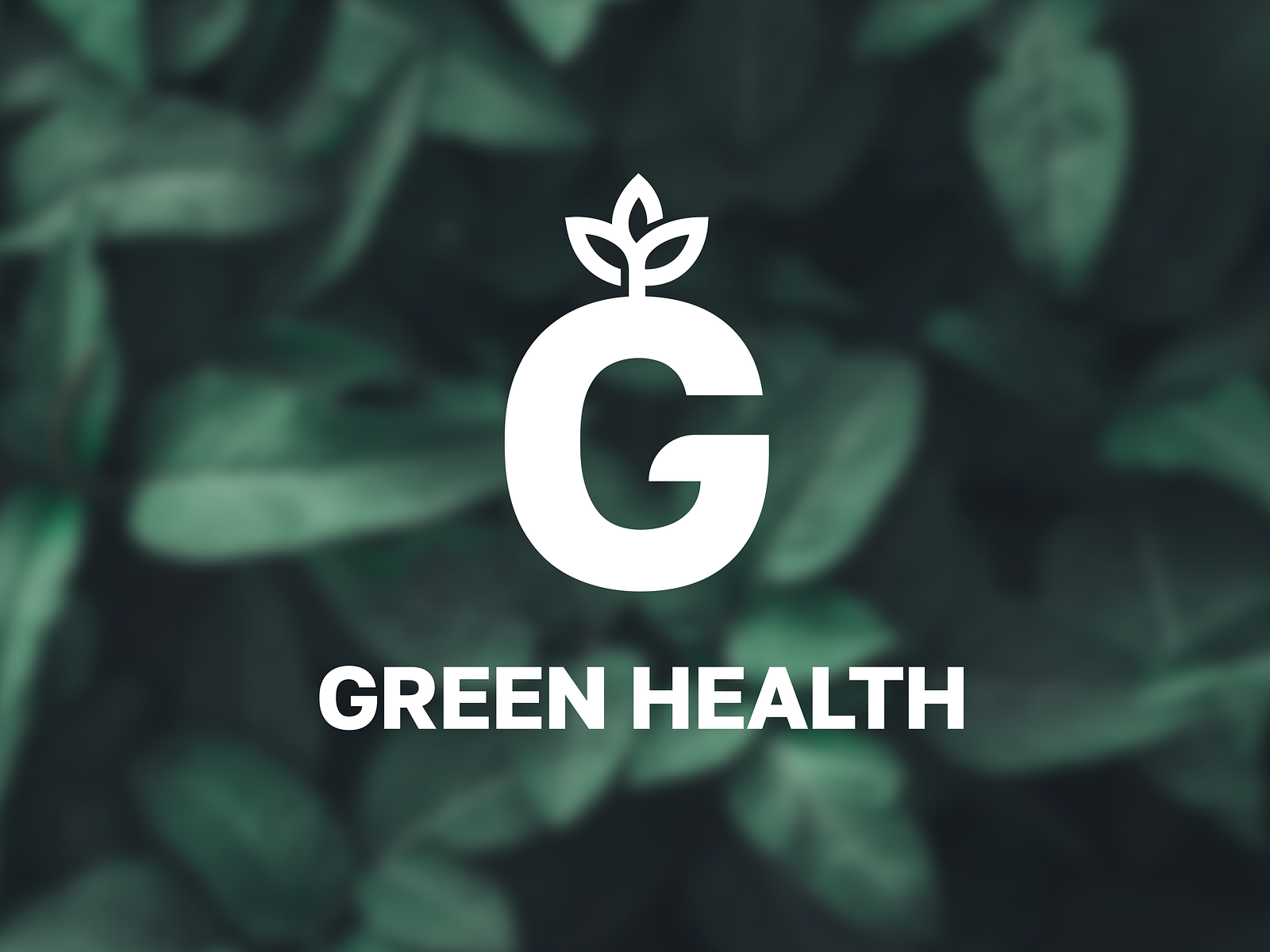 Green Health Logo Design by Lahcen Elasri on Dribbble