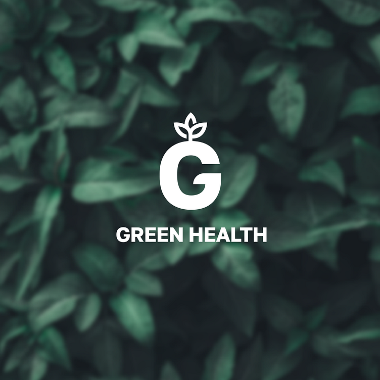 Green Health Logo Design By Lahcen Elasri On Dribbble