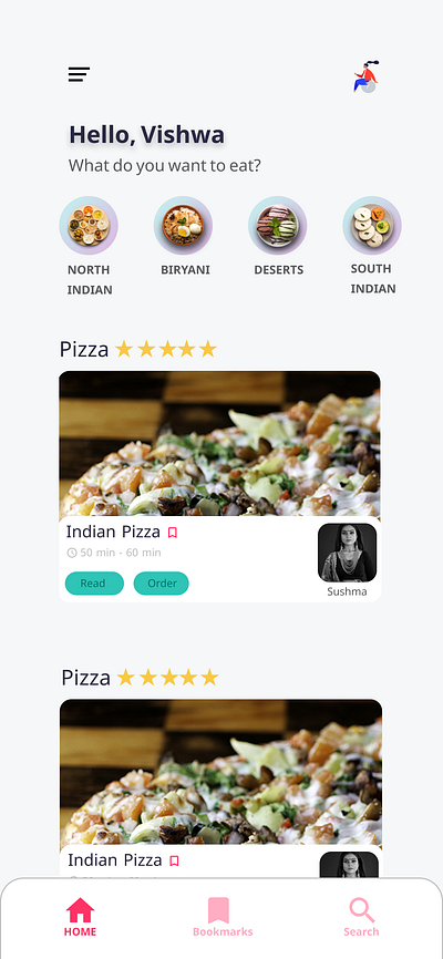 Food delivery app app design graphic design ui ux