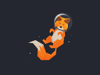 Space Fox adobe character design character illustration design figma illustration vector