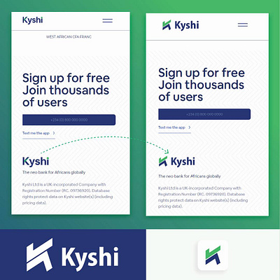 Kyshi.co App Logo Redesigned