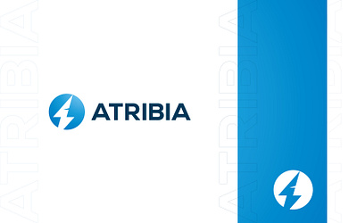 Atribia Logo re-design atribia crypto energy logo trade